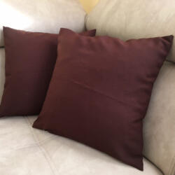  Díszpárna 40 x 40 cm csokibarna (diszpacsb01)