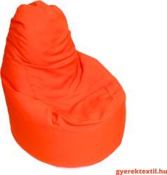  Babzsák háttámlás- narancs (Többféle méret) (bzsh39)