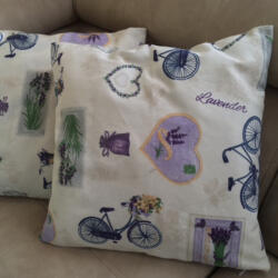  Díszpárna 45 x 45 cm provence levendula (diszpa10)