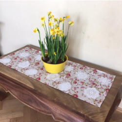  Asztali futó -bő minta választékkal konyhakert (1007) (asztfum01)