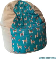  Babzsák csepp- drapp láma (bzscsdl05)