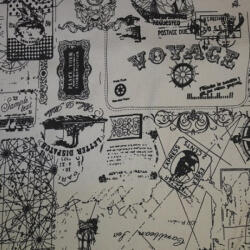  Lakástextil tengeri hódítók mintával (laktex22)