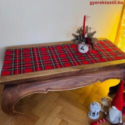  Terítő piros kockás (tpk01)