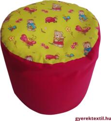  Babzsák puff gyerek -lime maci (bzsplm07)