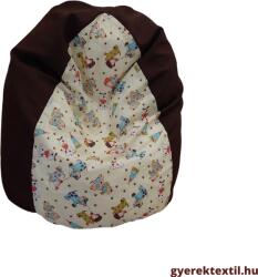  Utolsó darabok-Babzsák gyerek csepp -barna kutyus (bzscsbk06)