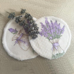  Arctisztító pamacs levendula mintával (2 db-os) Levendula 3 (okoarcko01)