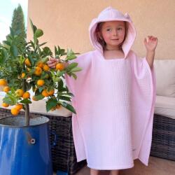  Gyerek fürdőponcsó-rózsaszín (gyfpr03)