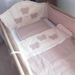  Babaágynemű szett drapp pötty lepkés (bagydpl01)