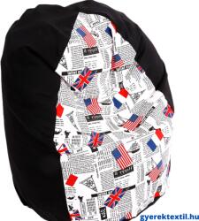  Babzsák csepp -fekete London (bzscsfl05)