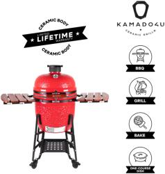 Kamado4u EVO Meater Red