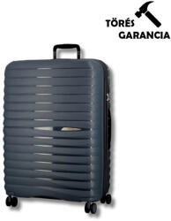 Jump sötétkék polypropylén négy kerekű kicsi bőrönd w20 xwave