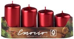 Emocio Tiers red 40 mm 4 pcs