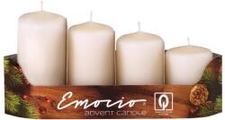 Emocio Tiers bone white 40 mm 4 pcs