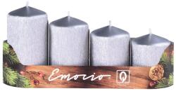 Emocio Tiers silver 50 mm 4 pcs