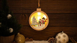 TRACON LED karácsonyi ablakdísz hóember CHRHCSN5WW