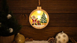 TRACON LED karácsonyi ablakdísz télapó CHRHCS5WW