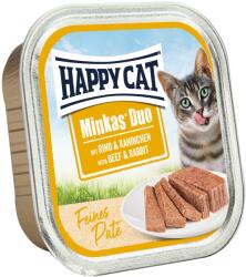 Happy Cat Minkas Duo beef & rabbit 16x100 g