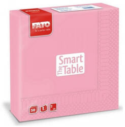 FATO Szalvéta 2 rétegű 33 x 33 cm 50 lap/cs Fato Smart Table rózsaszín_82621500 (82621500)