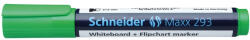 Schneider Tábla- és flipchart marker 2-5mm, vágott végű Schneider Maxx 293 zöld (29399 - 05) - polusirodaszer