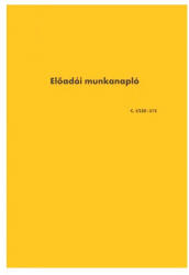 Bluering Előadói munkanapló A4, álló 20lapos füzet C. 5230-315 Bluering® (NYOMTC5230315) - polusirodaszer