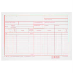 Nyomell Raktárkészlet nyilvántartólap A5 B. 12-151 - polusirodaszer