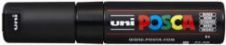 uni Dekormarker 8mm, Uni Posca PC-8K fekete (2UPC8KF) - polusirodaszer