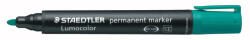 STAEDTLER Alkoholos marker 2-5mm, vágott hegyű, Lumocolor 352 Staedtler zöld (352-5)