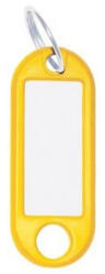  Kulcsjelölő címke beírós sárga - polusirodaszer