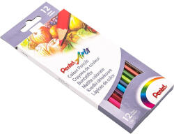 Pentel Színes ceruza készlet, hatszögletű Pentel 12 klf. szín (CB8-12U)