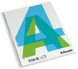 Esselte Spirálfüzet A4, 70lap perforált lyukasztott vonalas Esselte (62901)