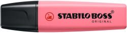 STABILO Szövegkiemelő 2-5mm, vágott hegyű, STABILO Boss original Pastel cseresznyevirág (70/150)