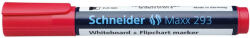 Schneider Tábla- és flipchart marker 2-5mm, vágott végű Schneider Maxx 293 piros (29399 - 02) - polusirodaszer