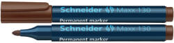 Schneider Alkoholos marker 1-3mm, kerek végű Schneider Maxx 130 barna (130 - 07)