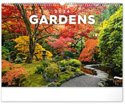 Realsystem Falinaptár képes 480×330mm Gardens Realsystem 2026 (6094-GA) - polusirodaszer