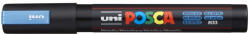 uni Dekormarker 1, 8-2, 5mm, Uni Posca PC-5M metál kék (2UPC5MMK) - polusirodaszer