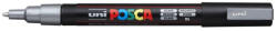 uni Dekormarker 0, 9-1, 3mm, PC-3M Uni Posca ezüst (2UPC3ME)
