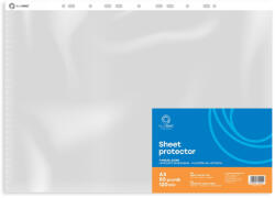 BLUERING Genotherm lefűzhető, A3, 120 micron álló, víztiszta Bluering® 25 db/csomag, (GENA3120BLUER2) - polusirodaszer