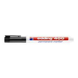 edding Alkoholos marker 1 mm, kerek hegyű, Edding 400 fekete (7580092001) - polusirodaszer