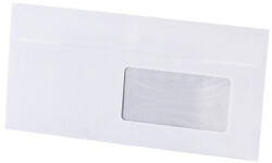 Bluering Boríték LA4 öntapadó bélésnyomott jobb ablak 45x90mm 110x220mm J28A20 Bluering® fehér (BORLA4TJA4590DB) - polusirodaszer