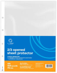 BLUERING Genotherm lefűzhető, A4, 70 micron narancsos belül 2/3 részben nyitott Bluering® 100 db/csomag, (GENA470BLUER23) - polusirodaszer