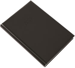 Realsystem Határidőnapló Standard A/5, napi fehér lapokkal fekete Realsystem 2026 (5321-01) - polusirodaszer