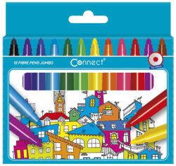 Connect Rostirón, filctoll készlet, Connect Jumbo 12 klf. Szín (C-105807)