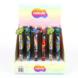 Nebulo Zseléstoll radírozható, járművek, 36 db/display Nebulo (DT-0005) - polusirodaszer