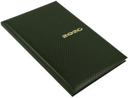 Realsystem Határidőnapló Carbon B/5, heti fehér lapokkal zöld Realsystem 2026 (5611-88) - polusirodaszer