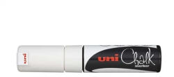 uni Krétamarker folyékony 8mm, Uni-Posca PWE-8K fehér (2UPWE8KFEH) - polusirodaszer