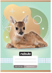 Nebulo Füzet, A5, kockás, 27-32, Állatos minták, 16 db/csomag Nebulo (NR-ÁM-A5) - polusirodaszer