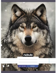 Nebulo Füzet, A4, vonalas, 81-32, Állatos minták, 12 db/csomag Nebulo (VO-ÁM-A4)