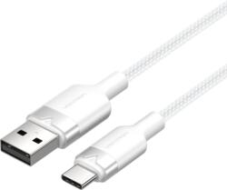 Vention - USB-A 2.0/M -> USB-C/M, 1m, (fehér, 3A), kábel - CTNWF (CTNWF)