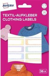 AVERY ETVET36M iskolai 45x13 mm 36 db öntapadós pasztell vízálló fólia (AVERY_ETVET36M) (AVERY_ETVET36M)