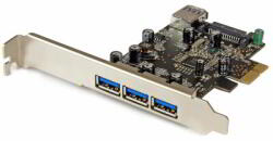 StarTech - 4 portos PCI Express USB 3.0 kártya - PEXUSB3S42 (PEXUSB3S42)